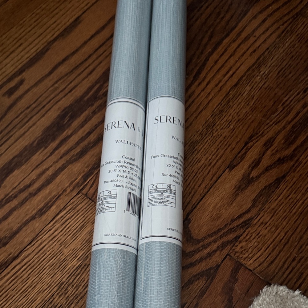 Serena & Lily Light Blue Wallpaper Rolls
